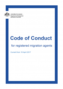 Code of Conduct for registered migration agents